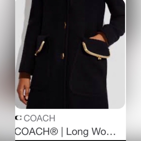Coach Jackets & Blazers - 90’s ⭐️ COACH rare 2 PURSE 👛 pockets, wool, EUC VINTAGE collector piece